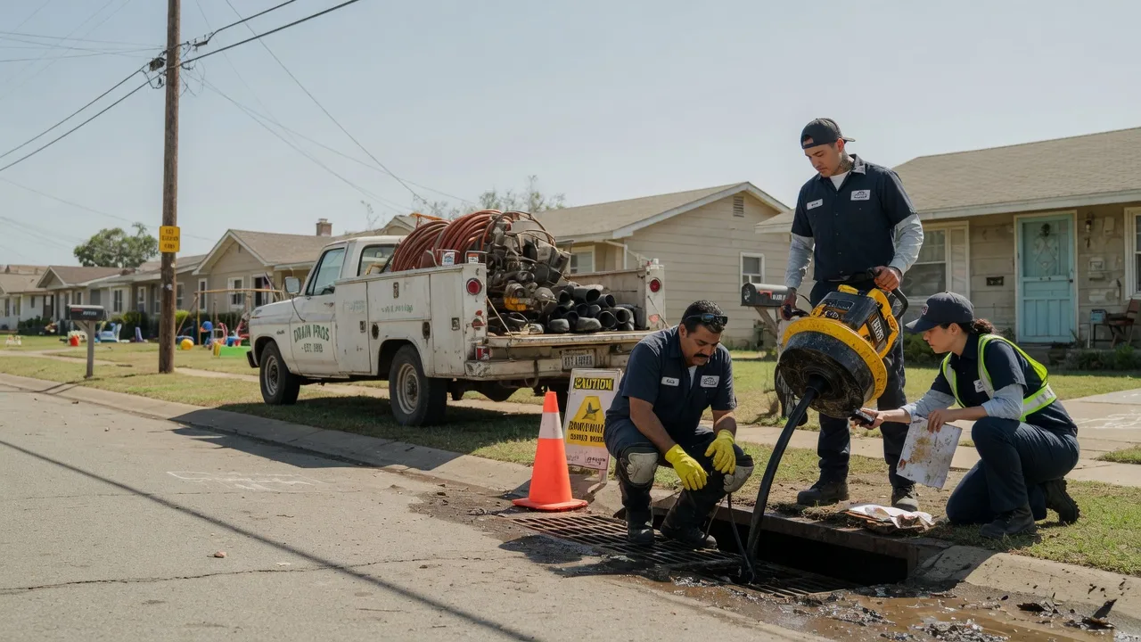 Drain Cleaning in Menard, TX near me